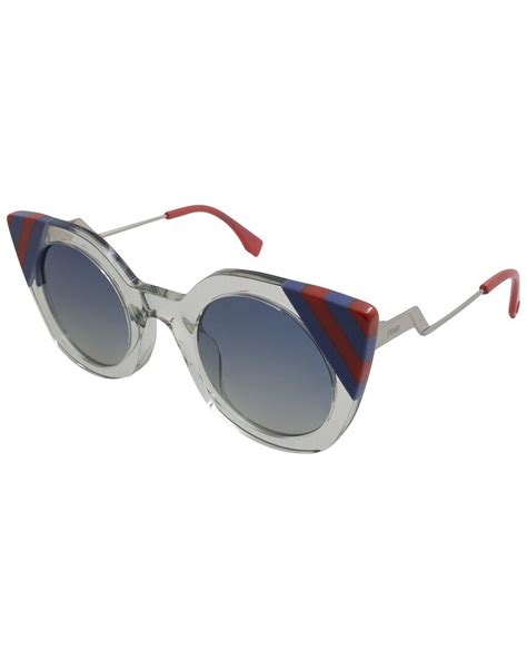 fendi sunglasses blue frame|Fendi unisex sunglasses.